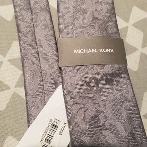 New MK light gray tie